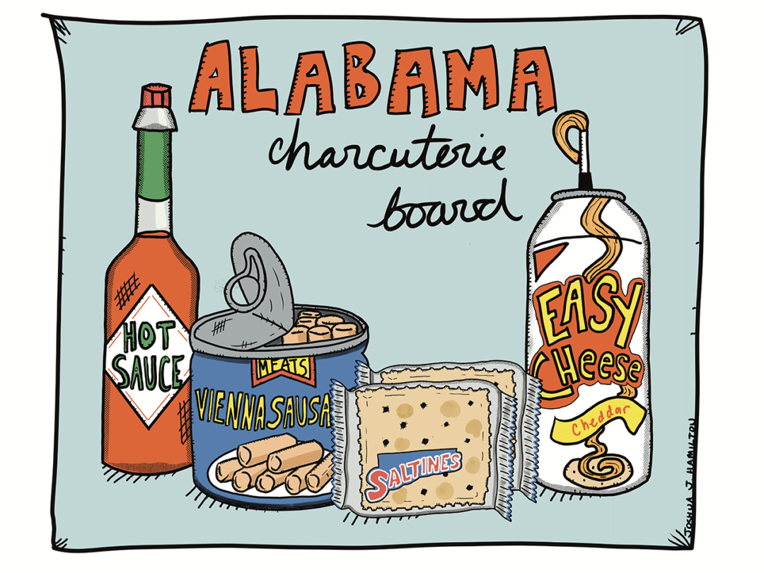 Alabama Charcuterie Board